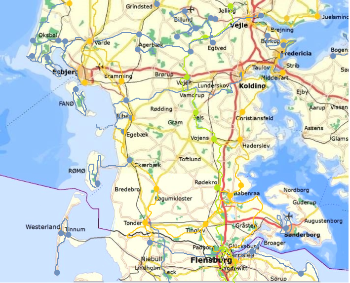 SYDJYLLAND – Jyske Vandreture